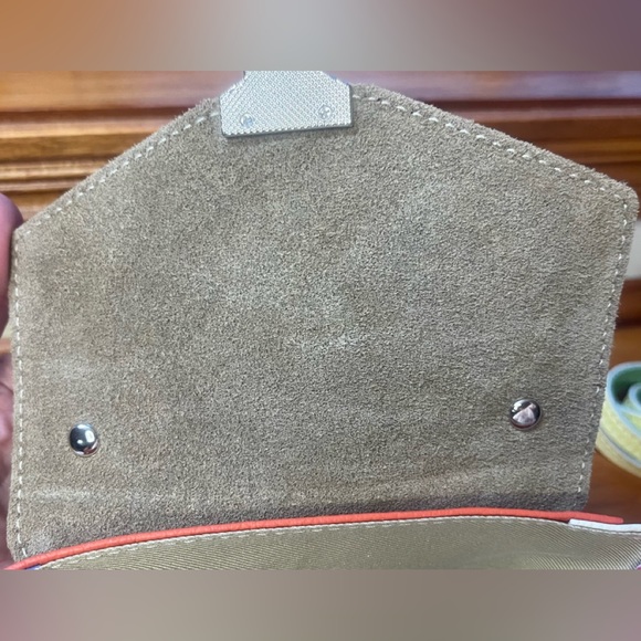 Colorblock Crossbody in 💯% Italian Leather - Picture 10 of 16